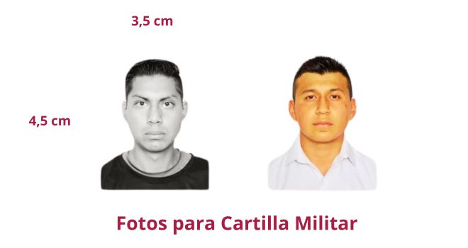 tamaño de foto cartilla militar mexicana