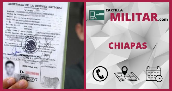 documentos para sacar cartilla militar Chiapas