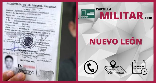 documentos para sacar cartilla militar Nuevo León